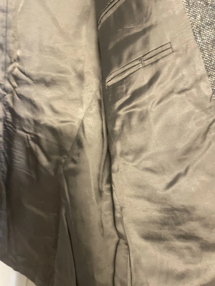 Magee Donegal Tweed Sportcoat Handwoven Vtg Men Sz 42 44 Pure New Wool Ireland - Image 4 of 4