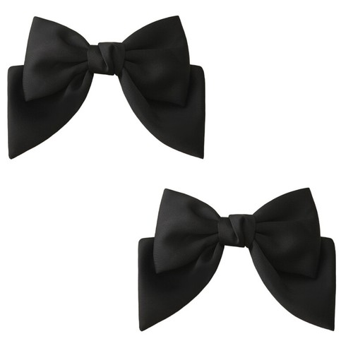 2x Lady Girl Big Bow Hair Clips Barrette Solid Hairpin Hair Accessory Cute Sweet - Picture 8 of 11