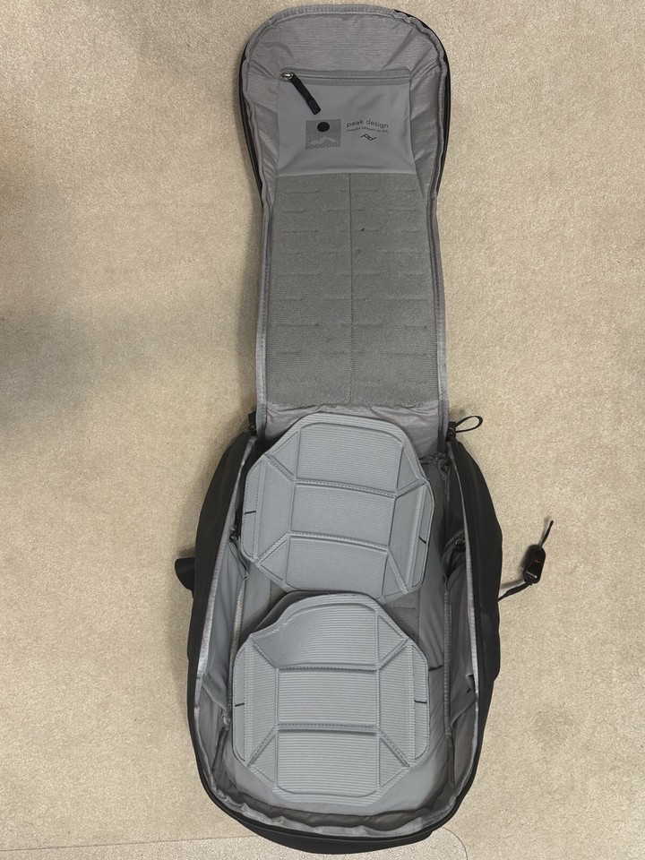 Peak Design Everyday Backpack Zip Rucksack 20 Liter Black eBay