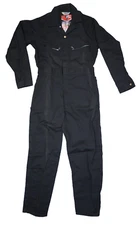 Vintage NOS Key Imperial Mens Green Never Iron Full Zip Workwear Coveralls 38 L