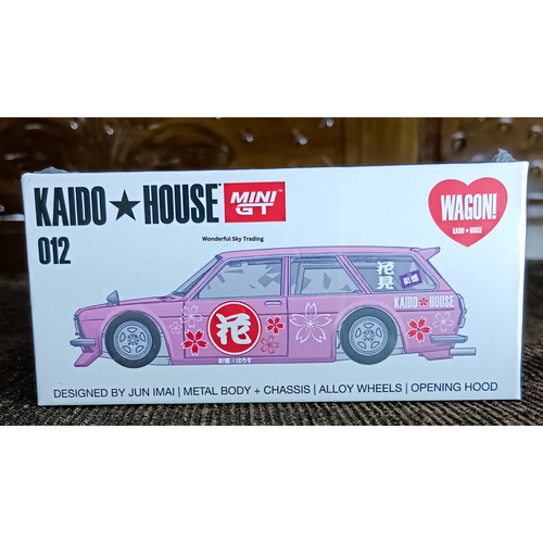 Mini GT x Kaido House 1/64 Datsun Kaido 510 Wagon Hanami KHMG012 V1 Metal Body - Picture 4 of 7