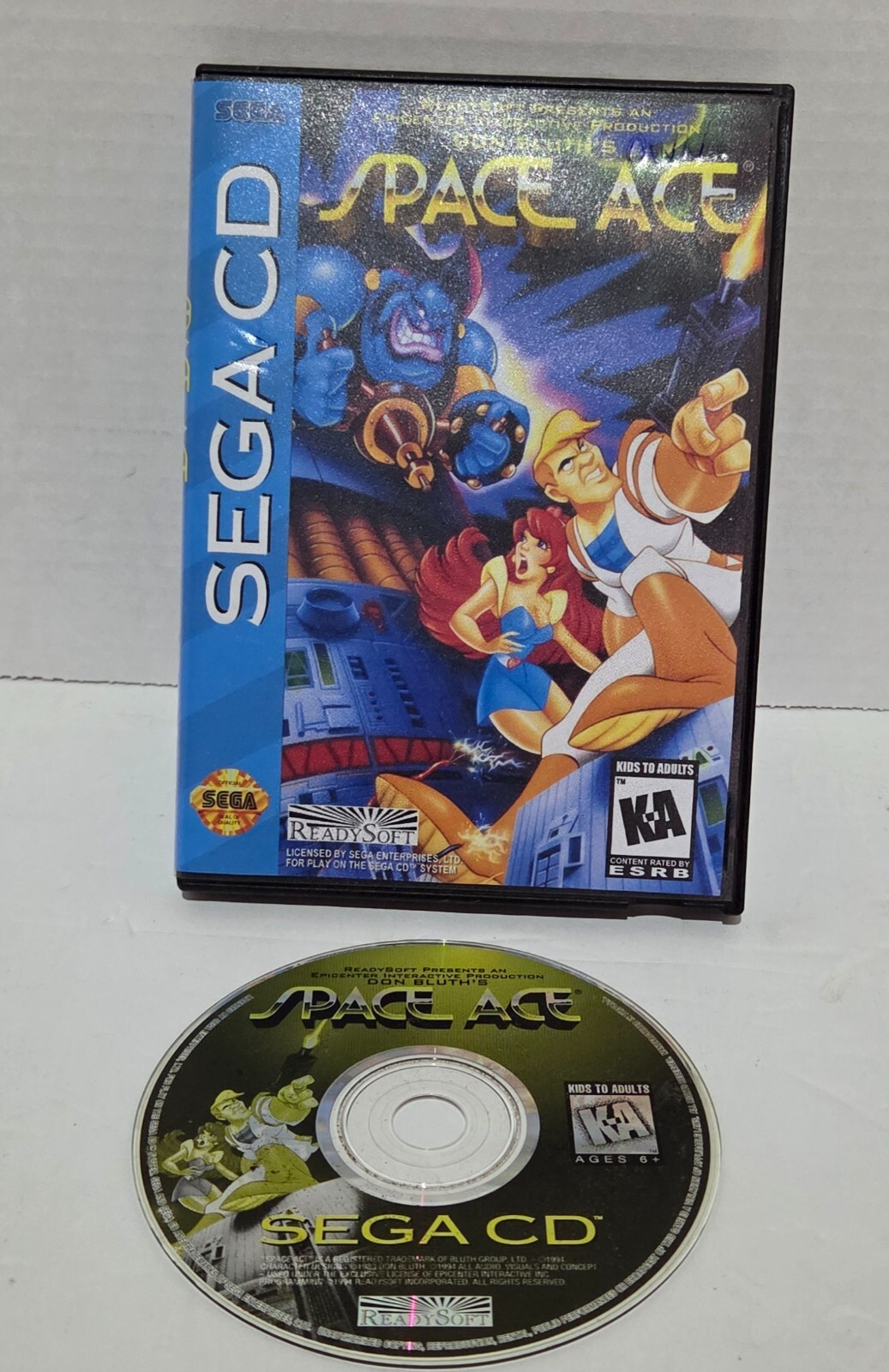 Space Ace for Sega CD