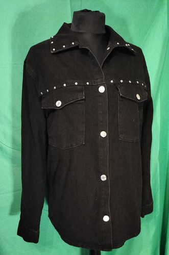 Chaqueta de mezclilla calavera talla 10 - Imagen 4 de 6
