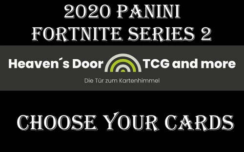 2020 Fortnite Series 2, US Series, Epic Games Panini