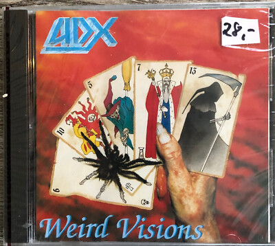 A.D.X. - Weird Visions - 1990 Noise - franz. Speed-Metal - NEU