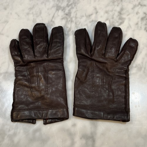 Vintage Navy Cooper Type G-1 Goatskin Leather Flight Bomber Jacket Leather Glove - Picture 20 of 23