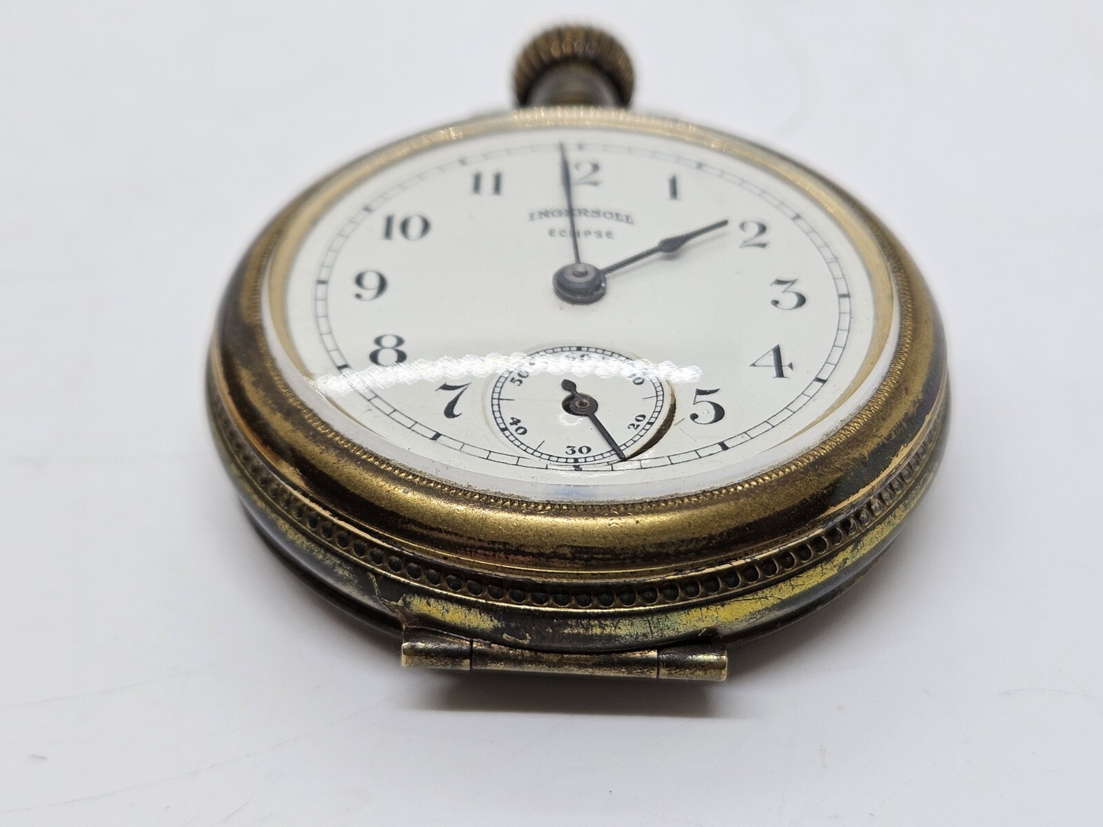 Antique 1905 ROBT H. INGERSOLL & BRO Eclipse Pocket Watch with Original WOOD BOX eBay