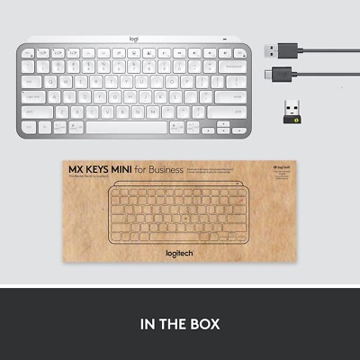 Logitech MX Keys Mini Wireless Illuminated Keyboard for Business