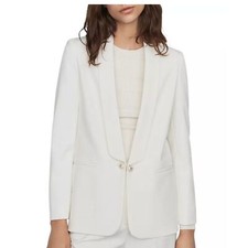 Maje Vera White Blazer Sz 36 MSRP 495