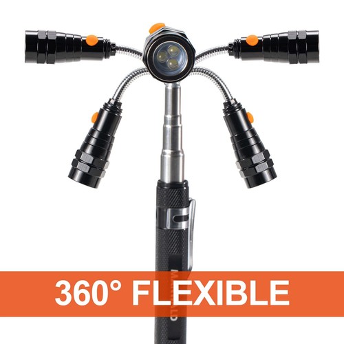 Telescoping Flexible Magnetic Pickup Tool With Led Lights Gifts For Men Women Va - Picture 8 of 8