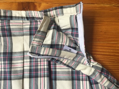 Wonder Nation Girls M (7-8) Pink/Blue Plaid Pleated Skirt 24”x 15.5” - Picture 7 of 21