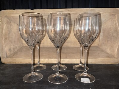 Wedgwood Vera Wang Duchesse Full-Lead Crystal Wine Glasses (6) | eBay