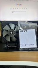 NZXT T120 CPU Cooler heatsink Black UPGRADED 2x Corsair Fans for INTEL ONLY READ