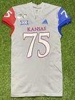 One Team Kansas Jayhawks Football Antoine Frazier Jersey #75 KU Size XL RARE