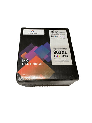 Tokyo Ink Replacement for 902XL 4 Cartriges