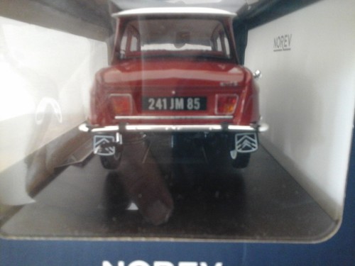 CITROEN Ami 6 club rouge corsaire toit blanc de 1968 NOREV 1/18e 181602 - Photo 4/7