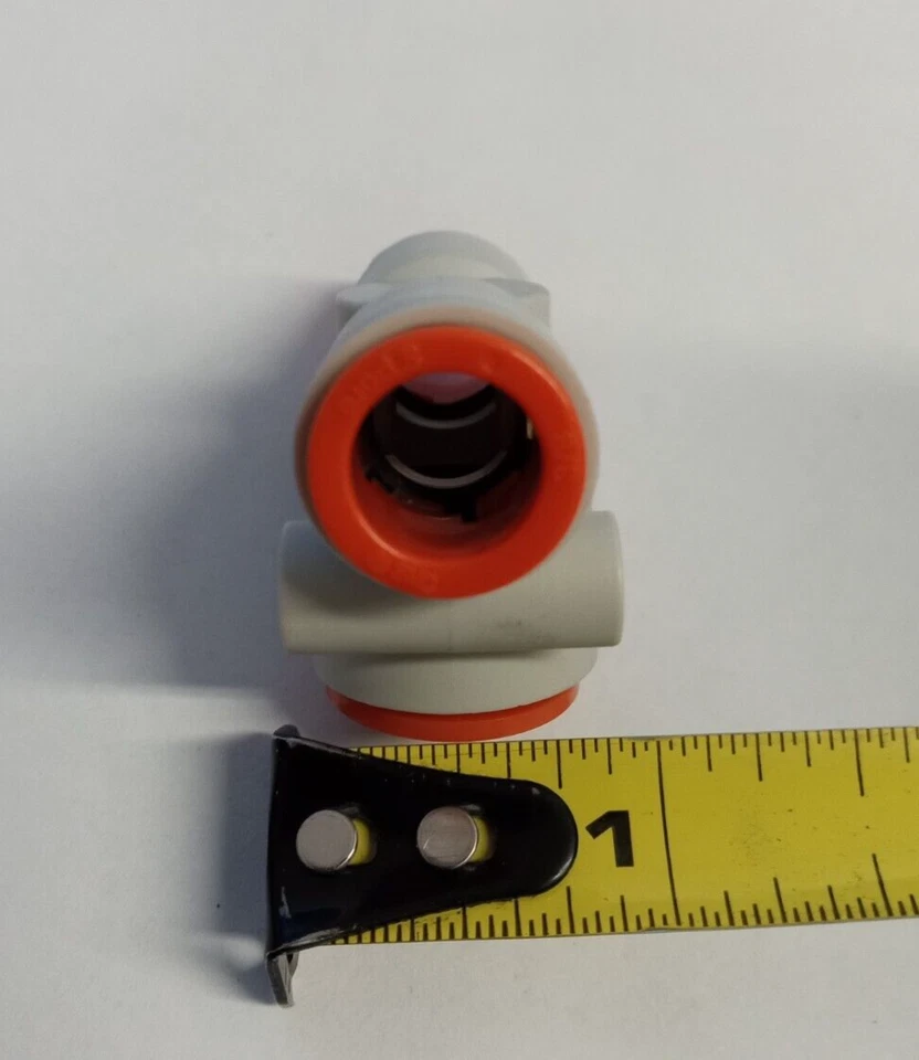 SMC KQ2T11-13A 3/8"x3/8"x1/2" Push-to-Connect Fitting Union Tee ** 10-pack** - Image 3 of 3