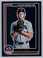 2022 Panini USA Baseball Stars & Stripes Longevity #42 Matthew Wyatt Rookie Team
