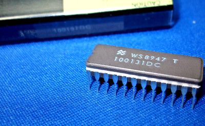 100131DC NSC MC100131 ECL 24-Pin CERDIP Vintage 1989 RARE LAST ONES QTY-1