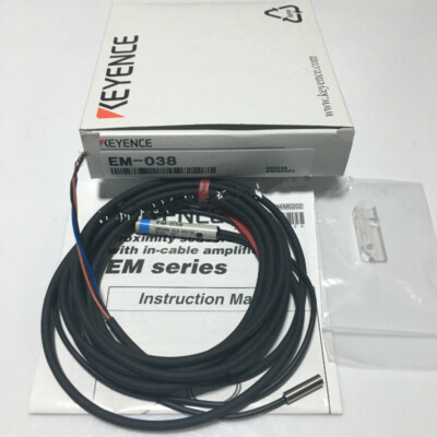 1PC Keyence EM-038 Proximity Sensor Switch EM038 New In Box One Year Warranty 