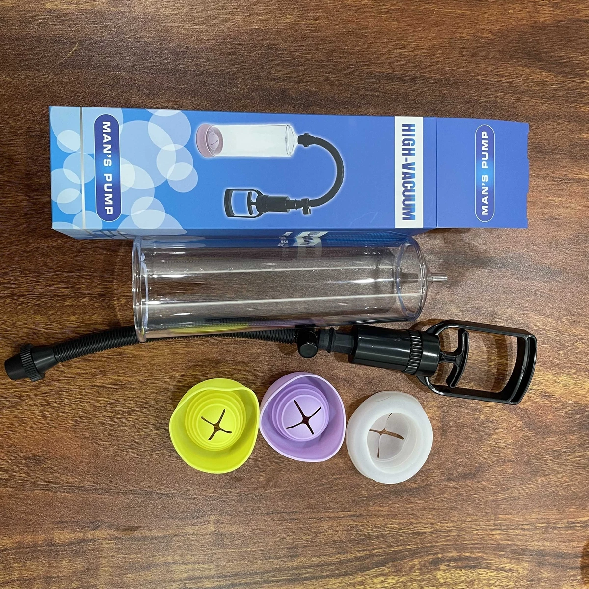 ebay penispumpe NAIXBTY Penispumpen für Männer Extrem Vakuumpumpe mit Griff und Manometer  Handpumpe Erektion Penispumpe Potenzsteigerung Penisverlängerung SM  Impotenzhilfe Sex Spielzeug für Männer (F main image 0