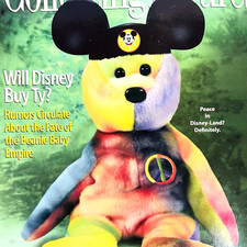 Vintage Peace in Disney Land Collecting Figures Mix Lot of 2 Magazines 1997