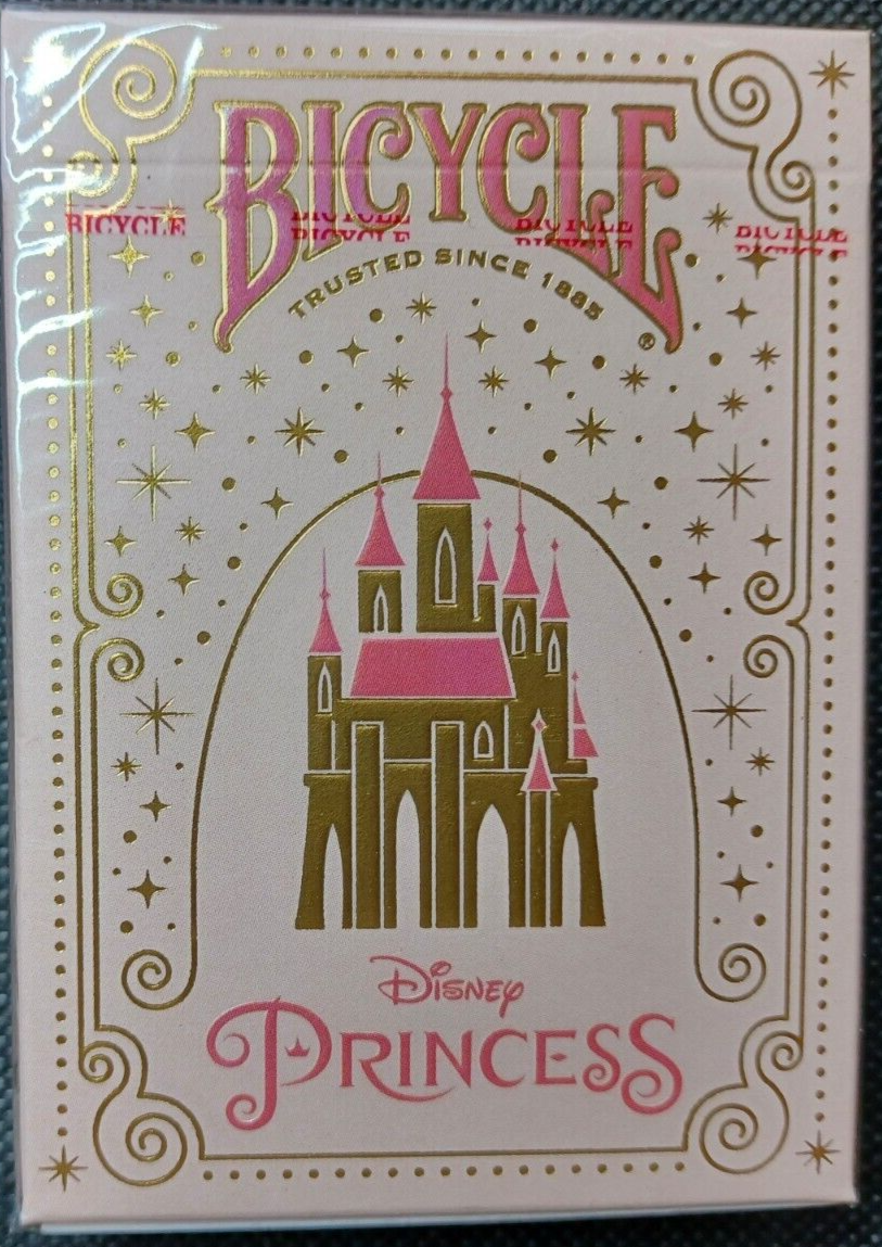 Bicycle Disney Princess Inspired Playing Cards - Pink