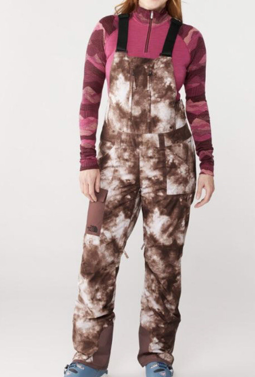 northface womens ski bib