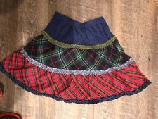 NEW Love U Lots Skirt with Plaid Design in Girls Size 7/8