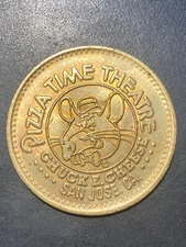1981 San Jose CA Chuck E Cheese Token
