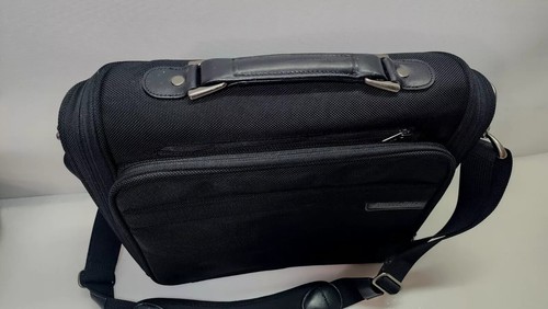 BRIGGS & RILEY LAPTOP COMPUTER BAG TRAVEL CARRY ON BLACK 05-BB108-0482592-0 NICE - Picture 4 of 15
