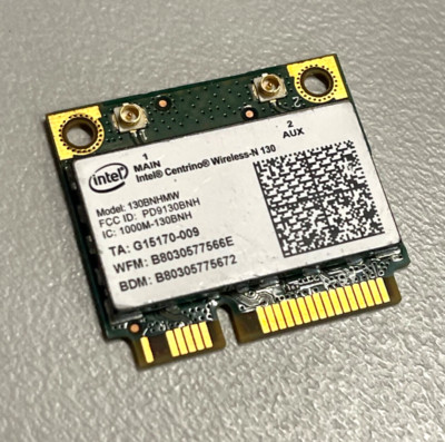 OEM Intel Centrino Wireless-N 130 802.11b/g/n BT WLAN PCI-e Wi-Fi Card 130BNHMW
