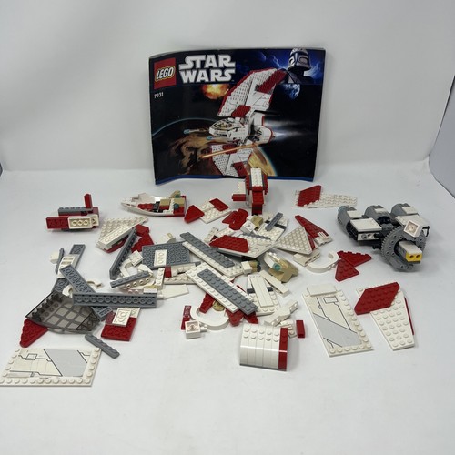 LEGO Star Wars: T-6 Jedi Shuttle (7931) - unvollständiges Lego Set - keine Minifiguren - Bild 1 von 7