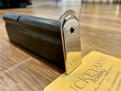 NEW OEM Desert Eagle Magazine 8 Rnd 44 41 Mirror Polished Ni Plated Chrome Base