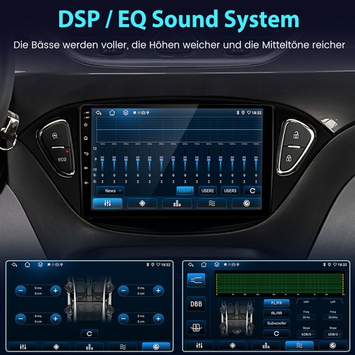 Per Opel Corsa E 2015-2019 Adam Android 14 Autoradio GPS 32GB CarPlay Bluetooth - Foto 11 di 13