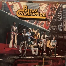 Vintage Vinyl LP Brass Construction Debut Album 1975-2nd RARE DJ USE ONLY INCL