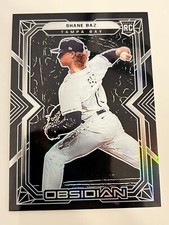 SHANE BAZ 2022 Panini Chronicles Baseball Obsidian #4 RC