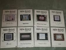 NEW HABERDASHERY DESIGNS CROSS STITCH CHART PACK YOU CHOOSE: 