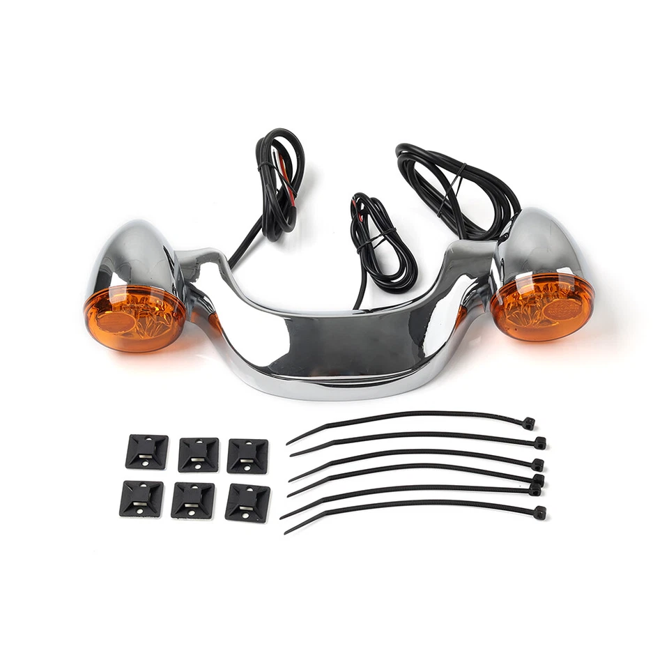 Rear Turn Signal Brake Light Bar Lamp For Harley Touring Street Road Glide 10-21 - Image 2 of 4