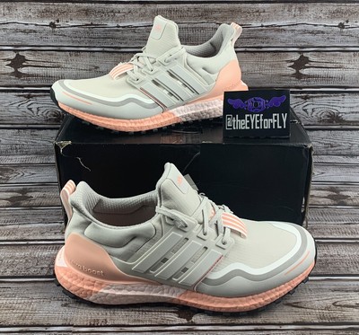 adidas UltraBOOST Guard Running Shoes Grey Coral FW5482 Womenâs Size 8.5 | eBay