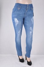 NWT Ladies size 14 Stretch Blue Denim high-rise Skinny Jeans NC-156