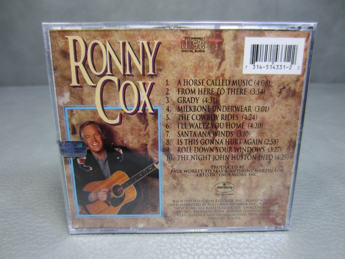 Ronny Cox by Ronny Cox (CD, PolyGram) for sale online | eBay