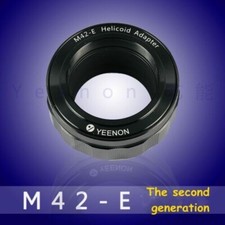 M42-NEX helicoid adapter with pressure thimble device has set midline positio 