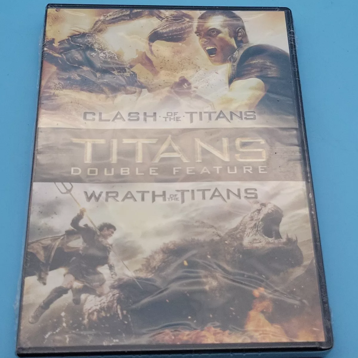 Lot Of 2 DVDs Movies: CLASH OF THE TITANS & WRATH OF THE TITANS