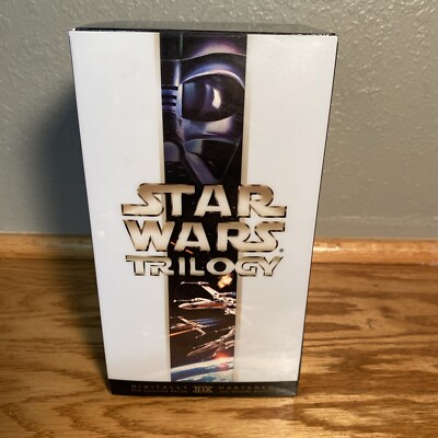 Star Wars Original Trilogy Digitally Mastered THX VHS Box Set