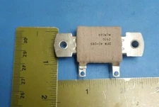  Ceramic Resistors, Memcor, DFM40089, Bracket Mounted, Wire wound,4 OHM 30 WATT