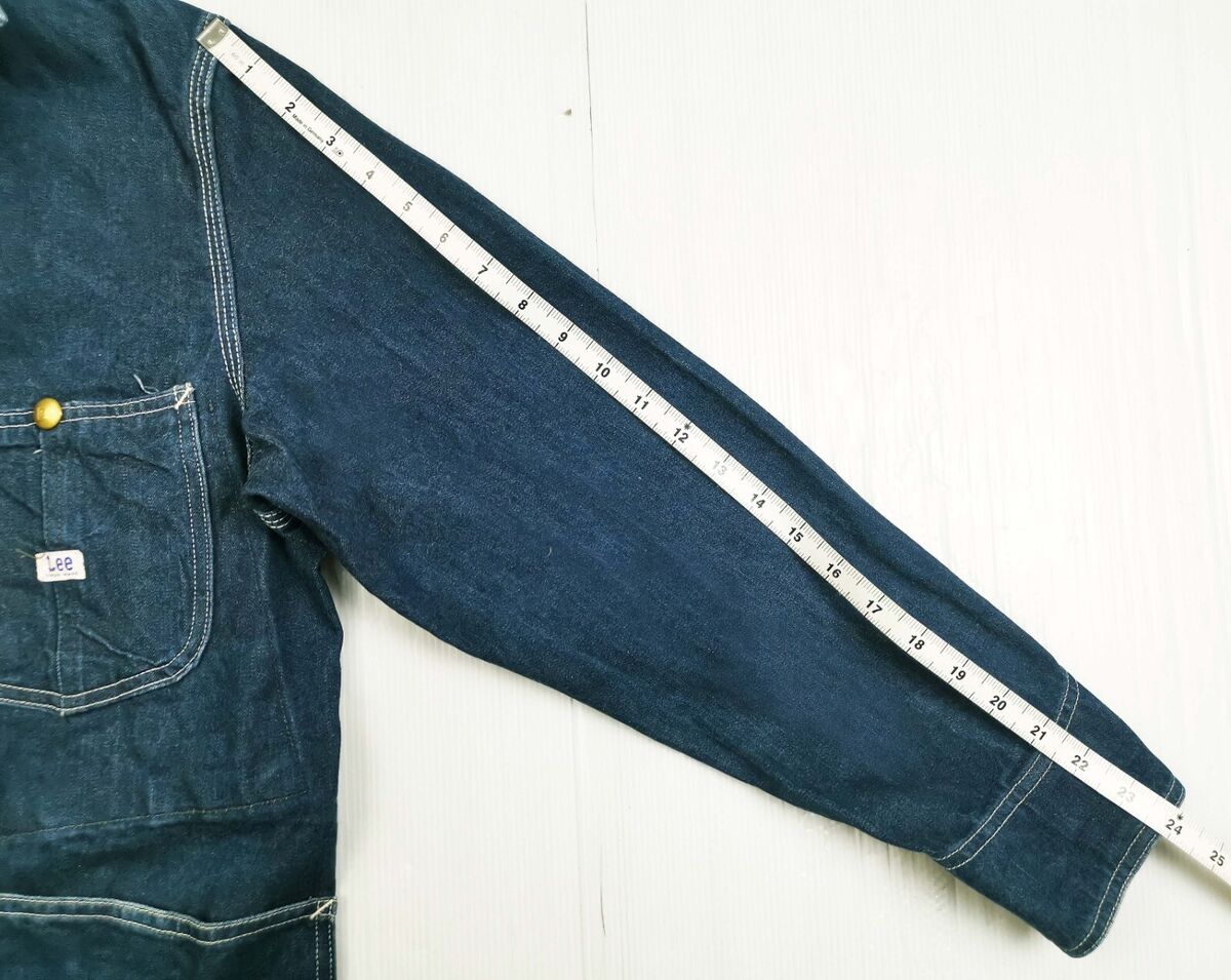 HOT VTG LEE 91-J REPRO UNION MADE SANFORIZED CHORE JELT HOT VTG LEE 91-J REPRO UNION MADE SANFORIZED CHORE JELT