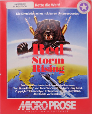 COMMODORE AMIGA -- RED STORM RISING (MICROPROSE)
