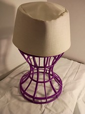 Off White Linen African Crown In Size 22 1/2" Small. Handmade, Custom Designed