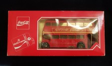 Solido Hartoy Coca-Cola 1:50 Die-Cast London Londonien Double Decker Bus  NOS